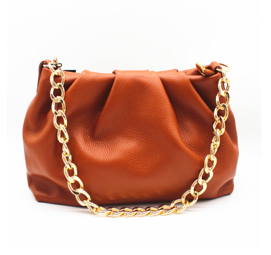Bolso Piel Paris Camel