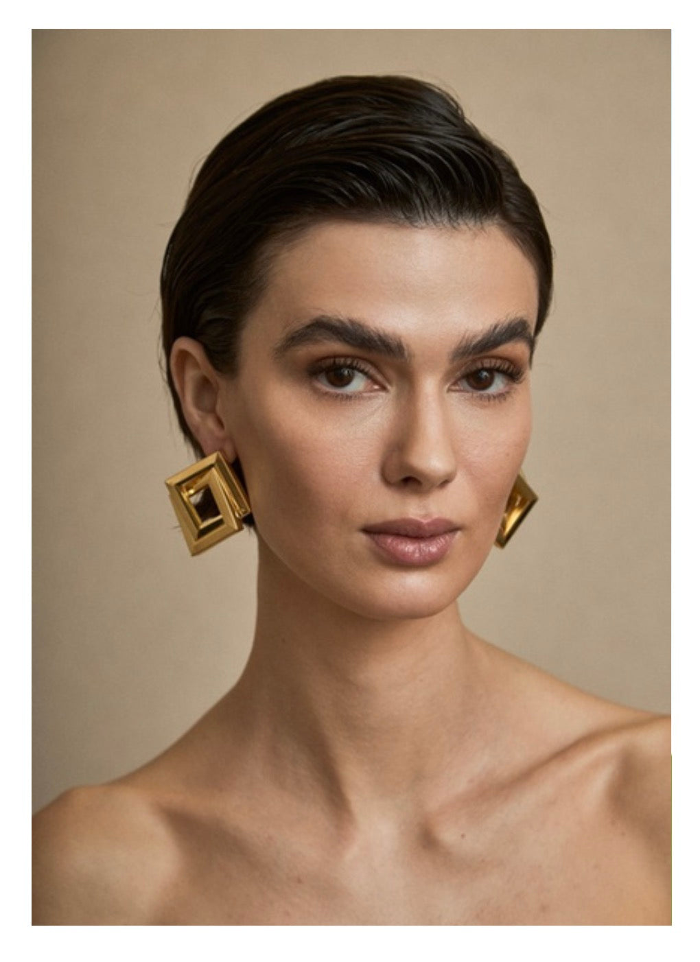 Pendientes Doble Cuadro