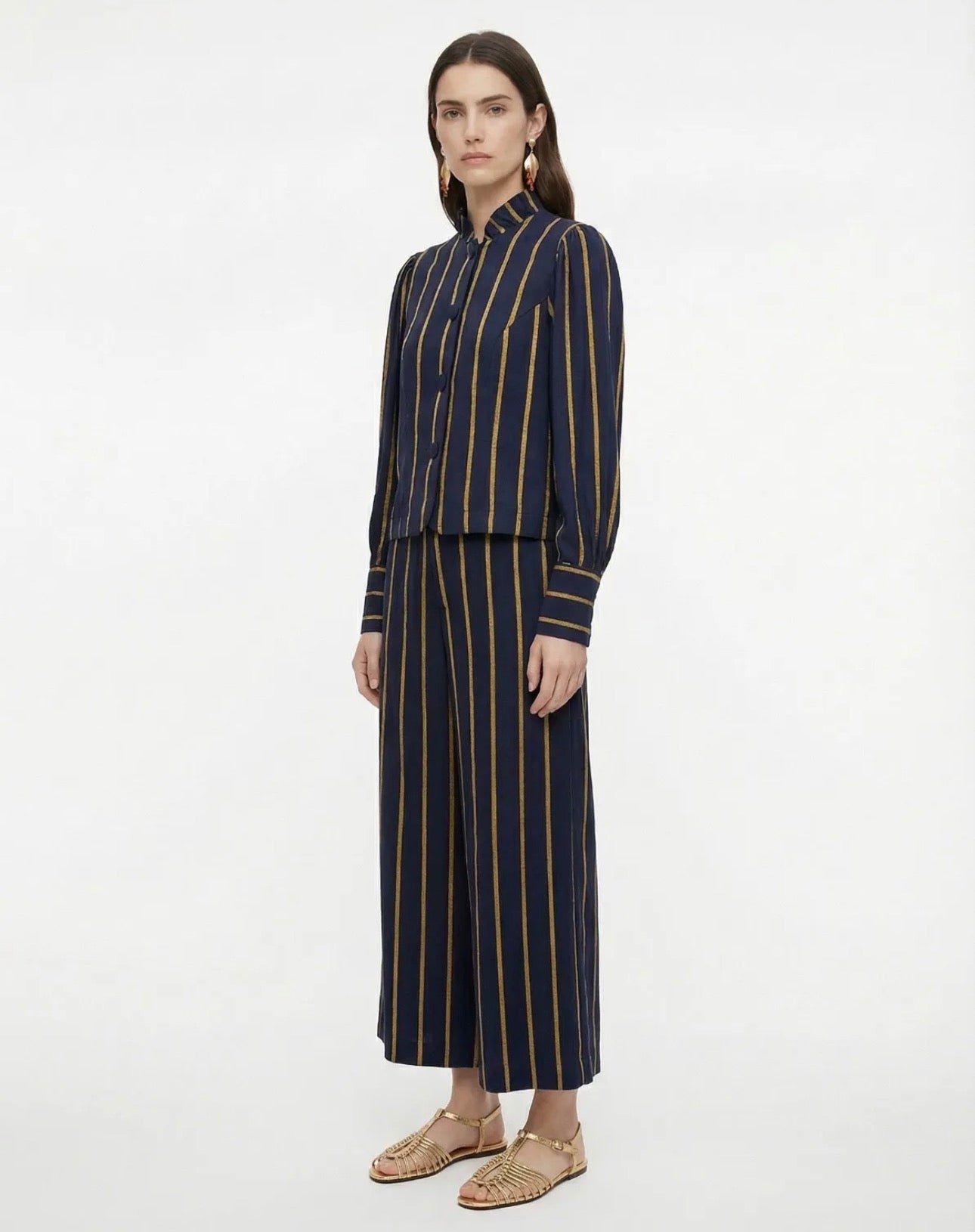 Pantalón de Lino Marino Gold