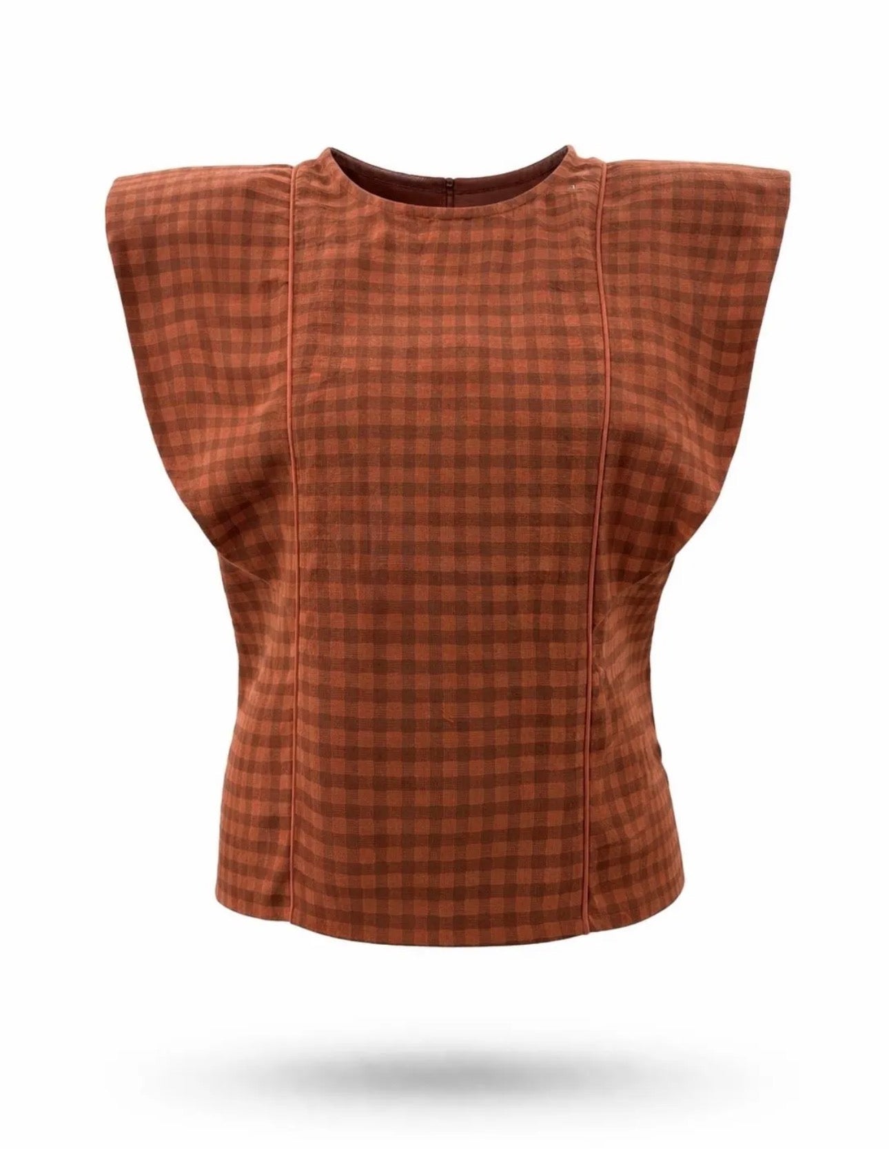 Top Vichy Lino Sersuker