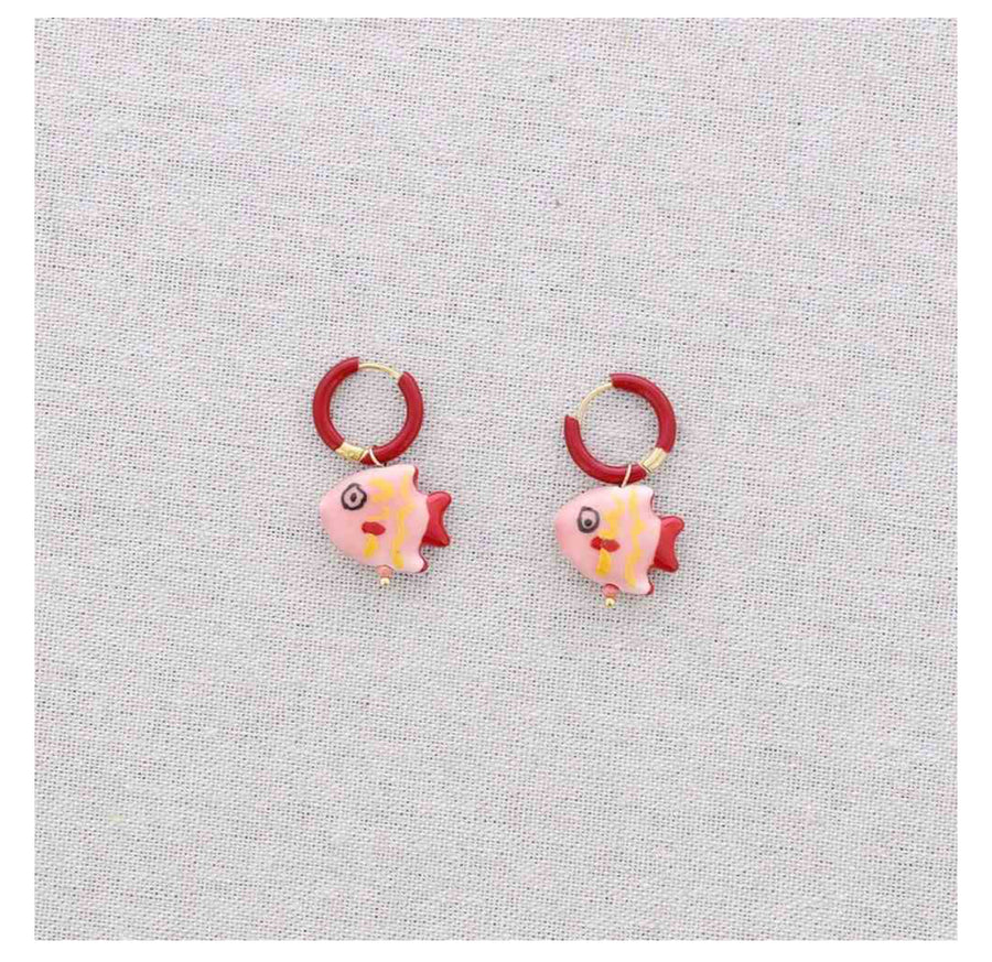 Pendientes Pez Mar
