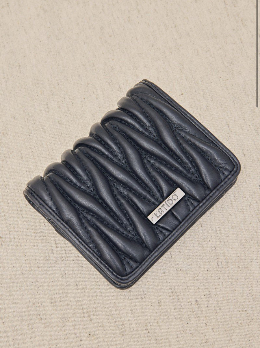Cartera Monedero Plisado Latido