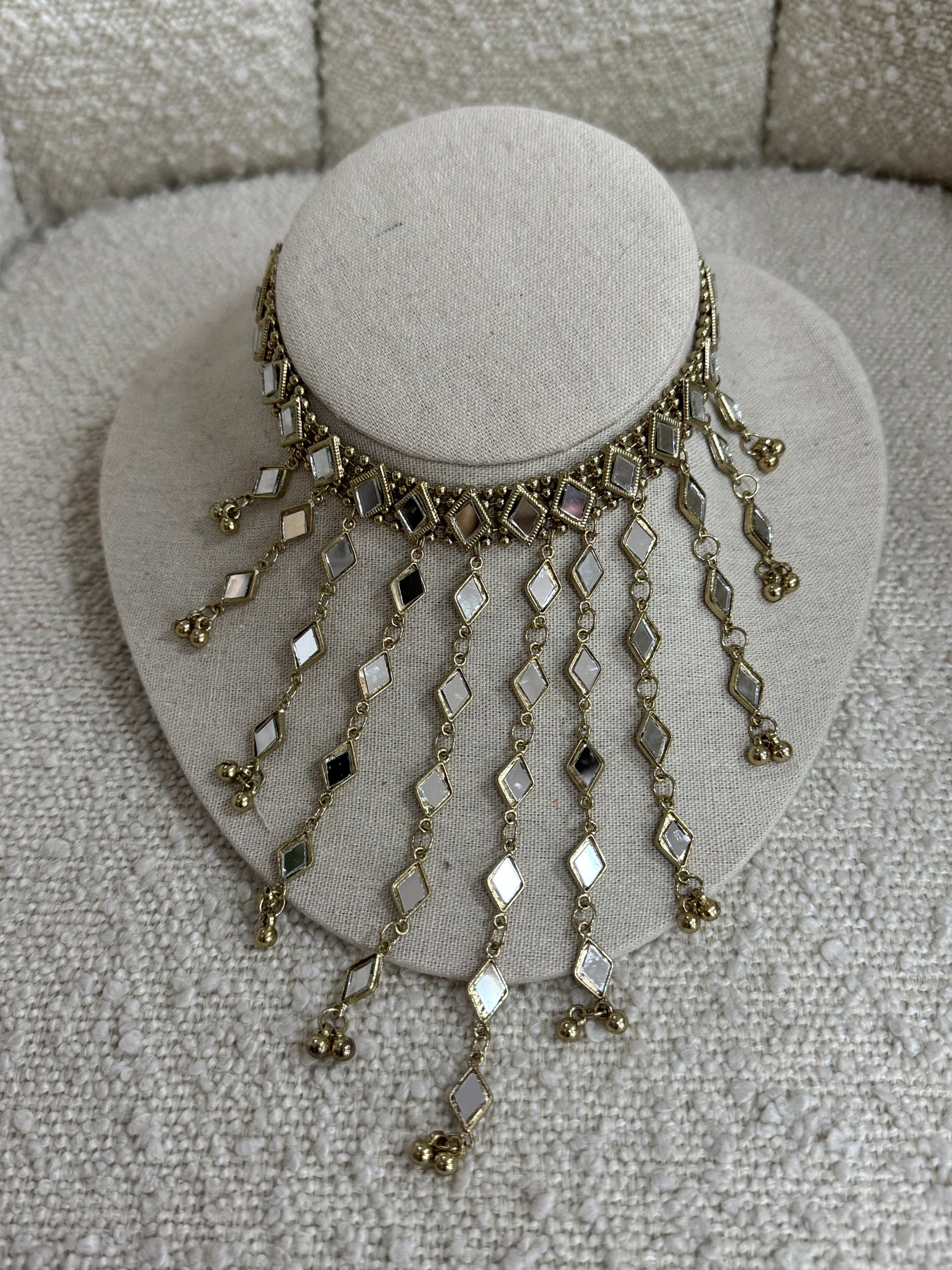 Choker Lluvia Cristal