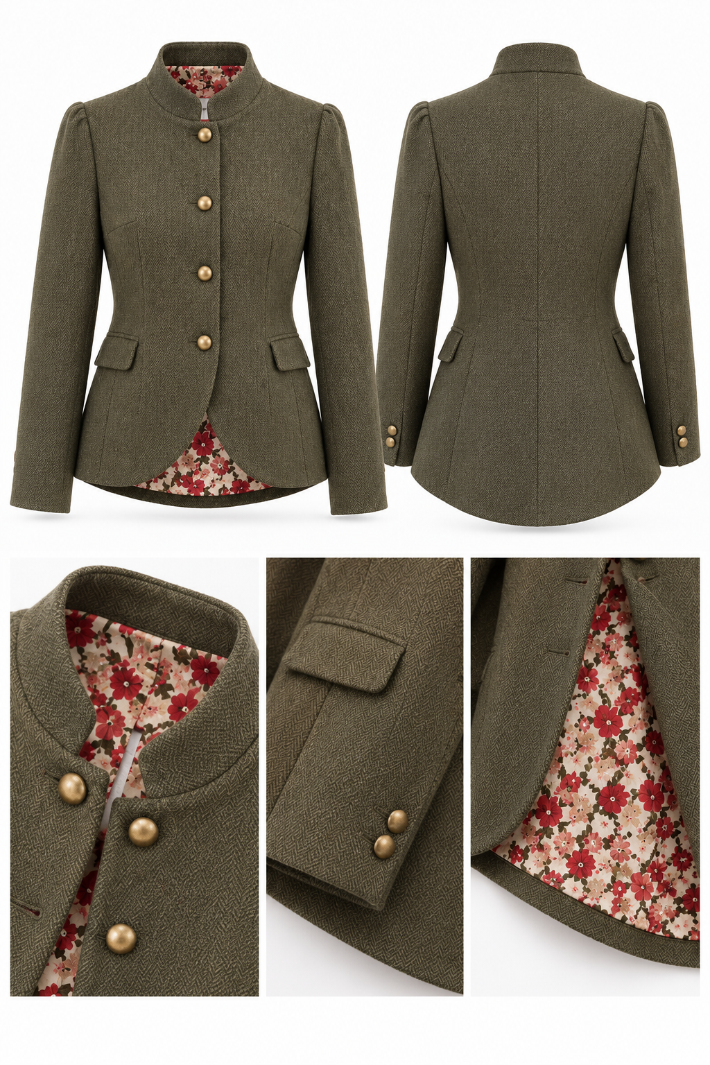 Chaqueta Hípica Flowers