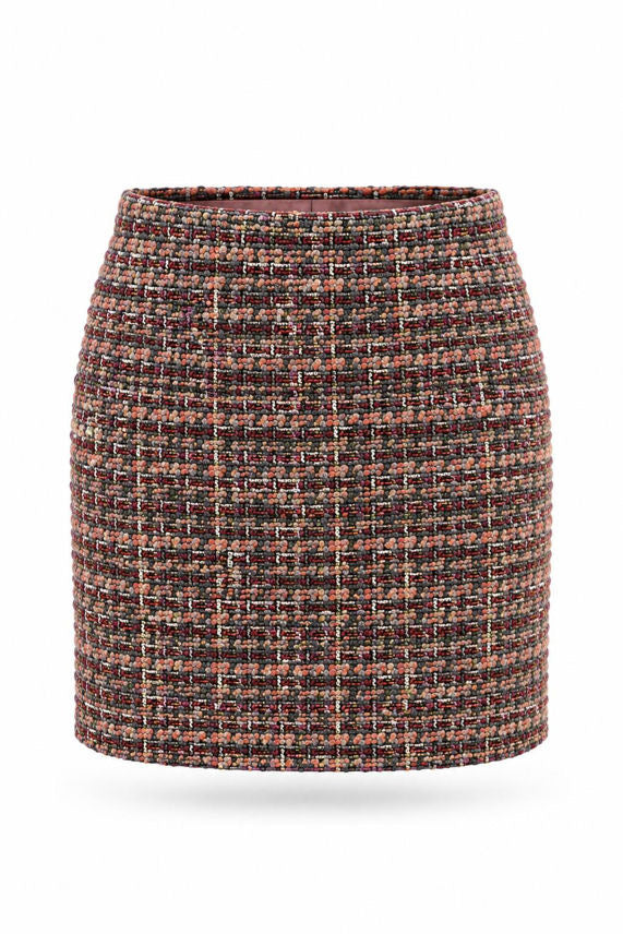 Falda Tweed Buganvilla