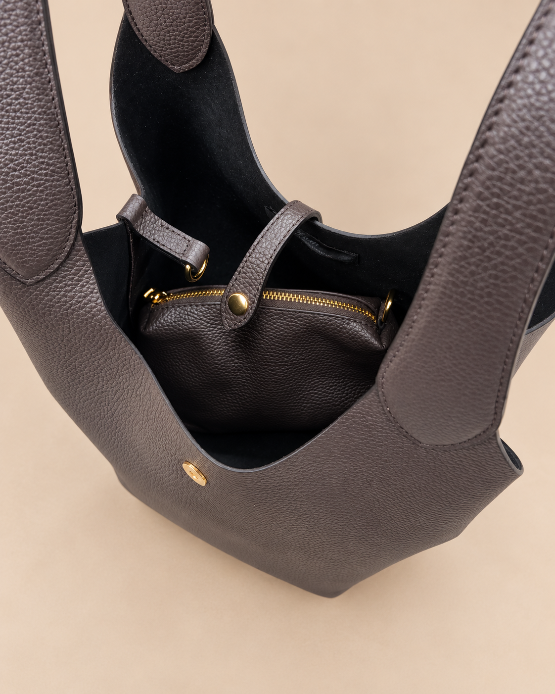 Bolso Piel Marrón