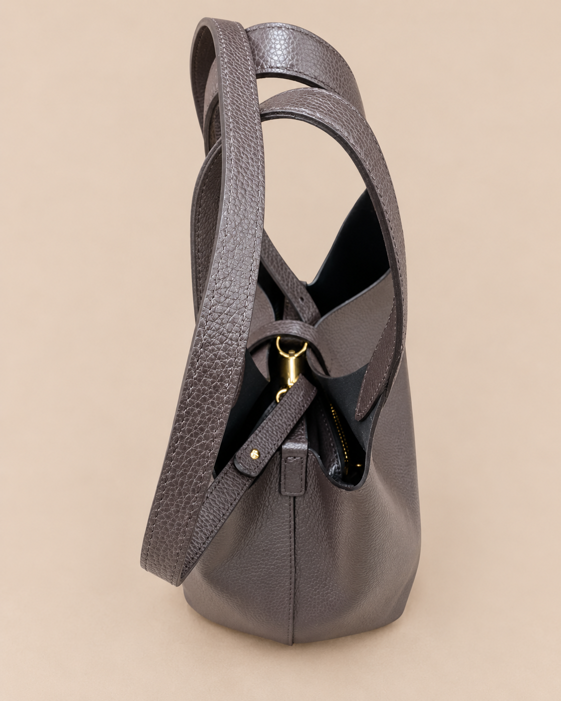 Bolso Piel Marrón