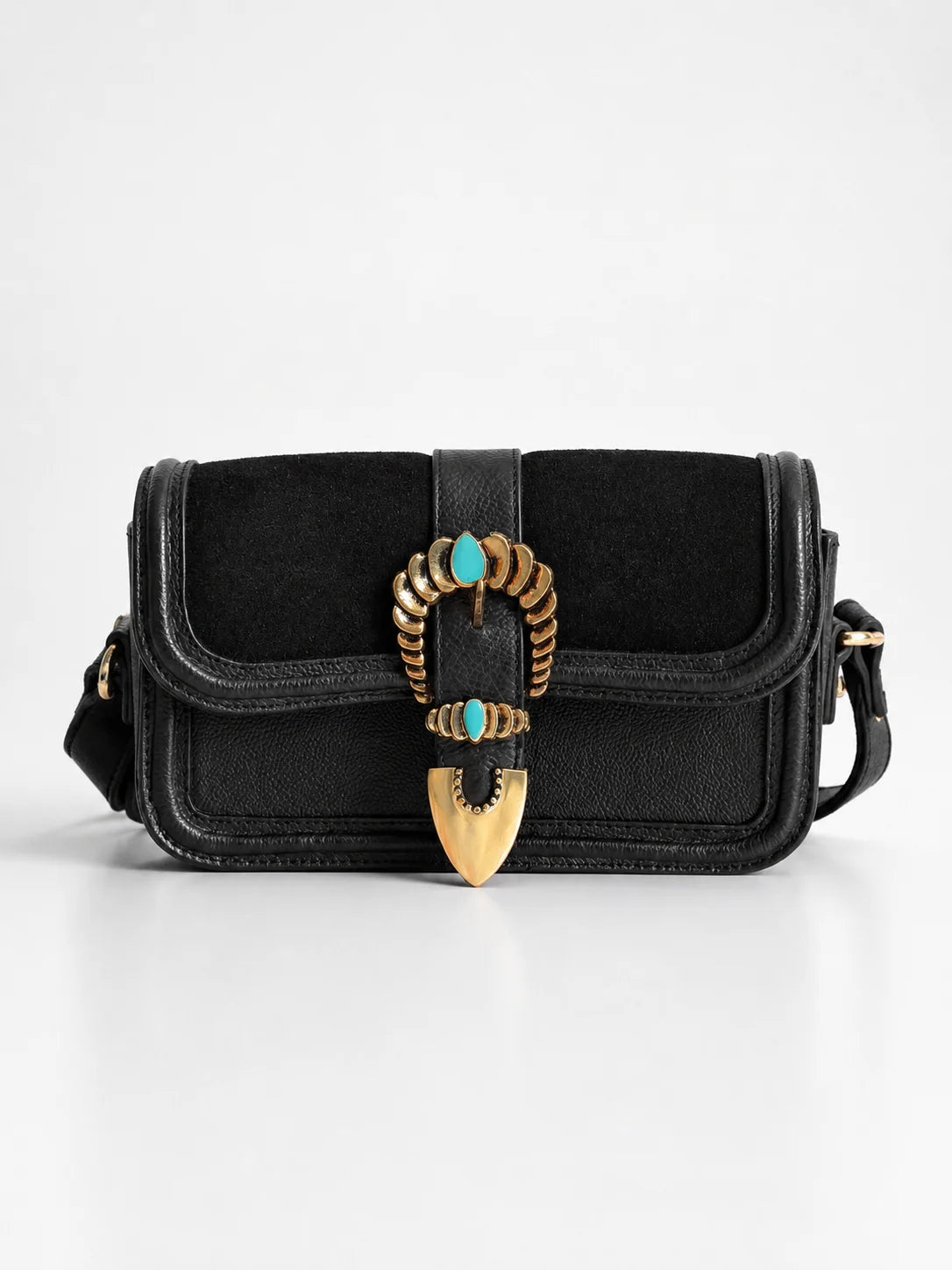 Bolso Piel Paola Negro Piti Cuiti