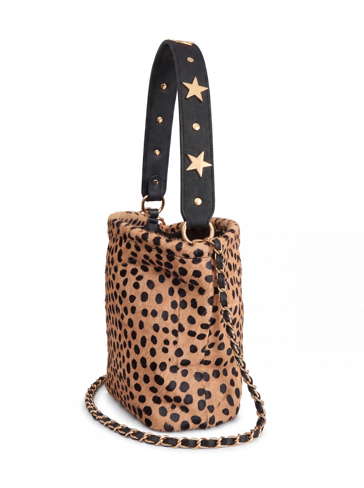 Bolso Piel Kate Leopard Piti Cuiti