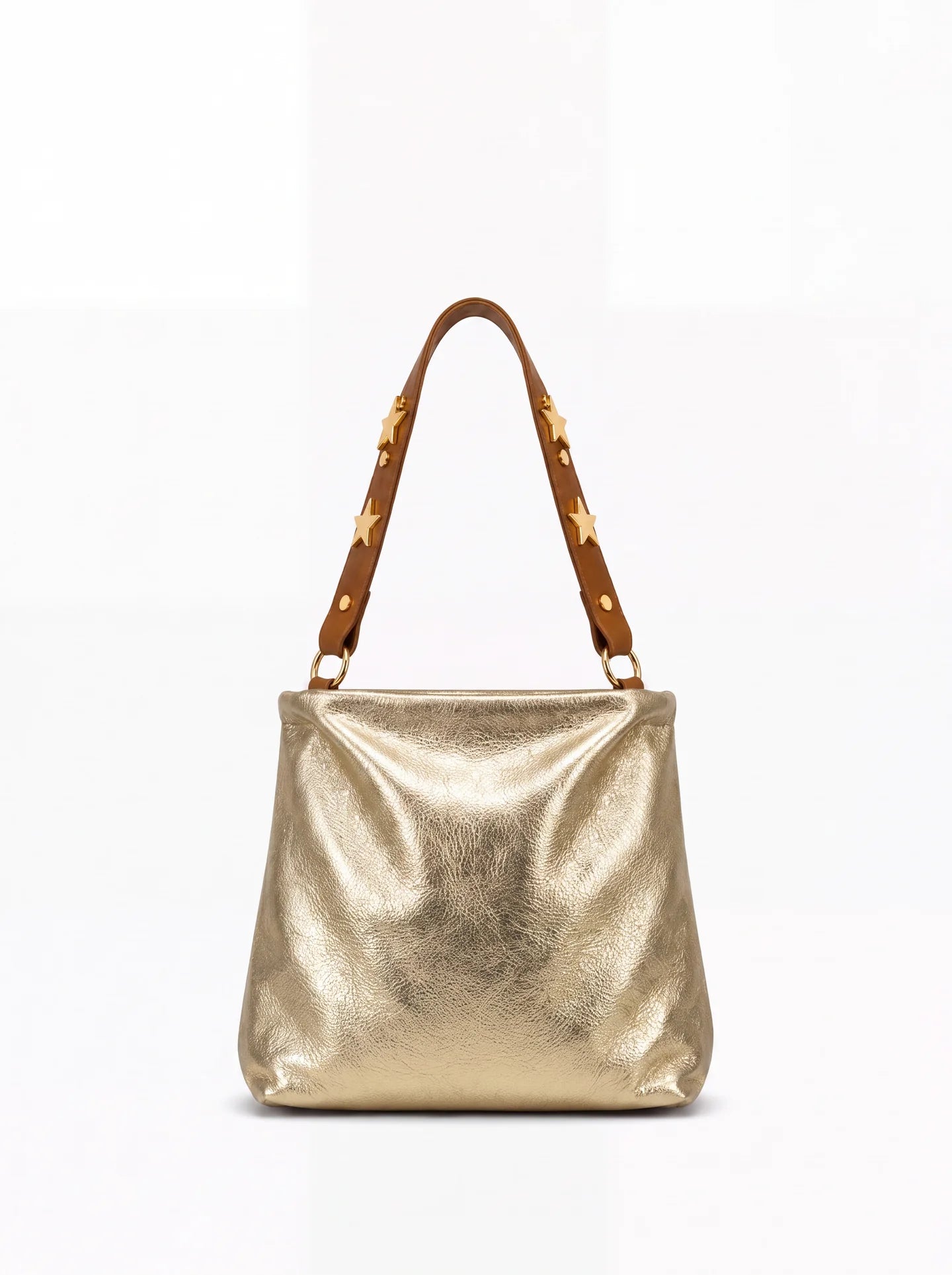 Bolso Piel Kate Dorado