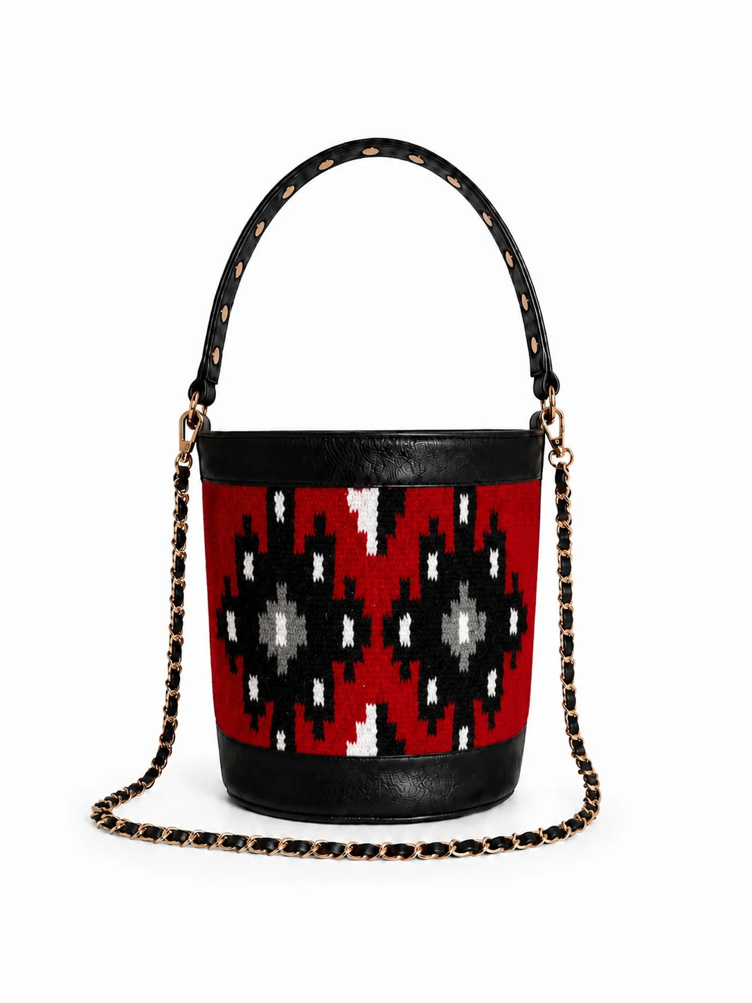 Bolso Piel Selaia Rojo Piti Cuiti