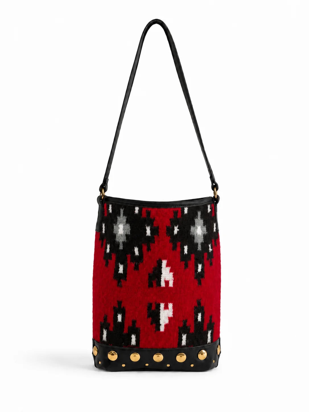 Bolso Piel Seleia Rojo Piti Cuiti