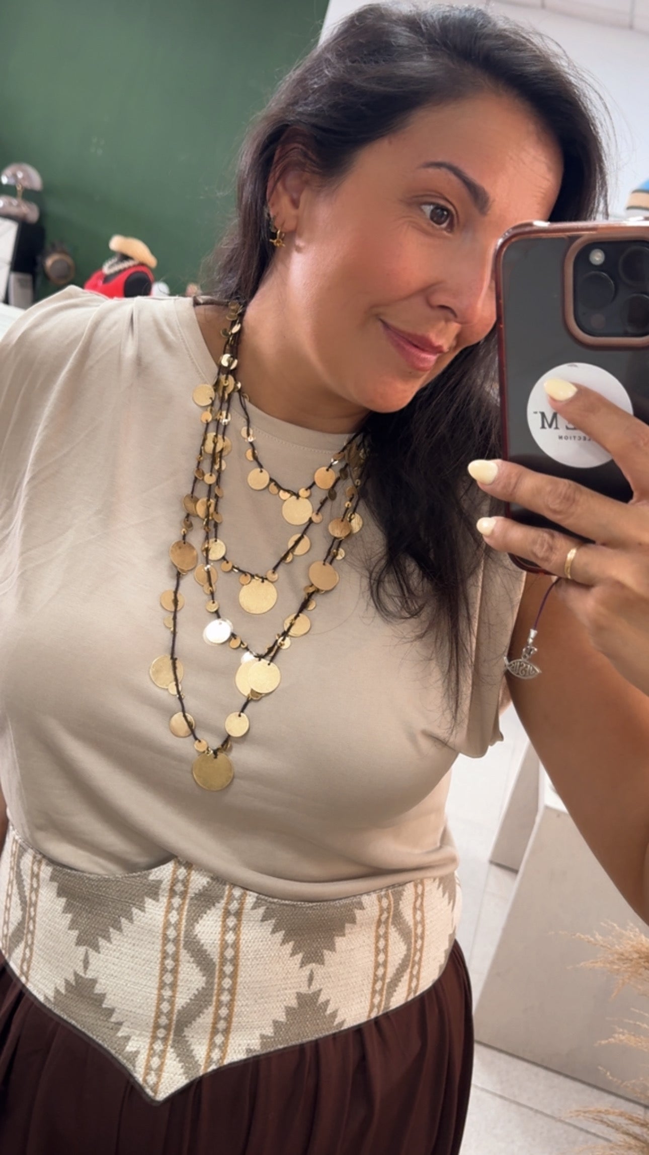 Collar Monedas