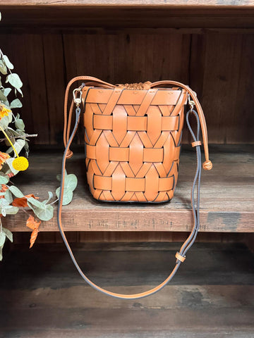 Bolso Piel Trenzada Rozas