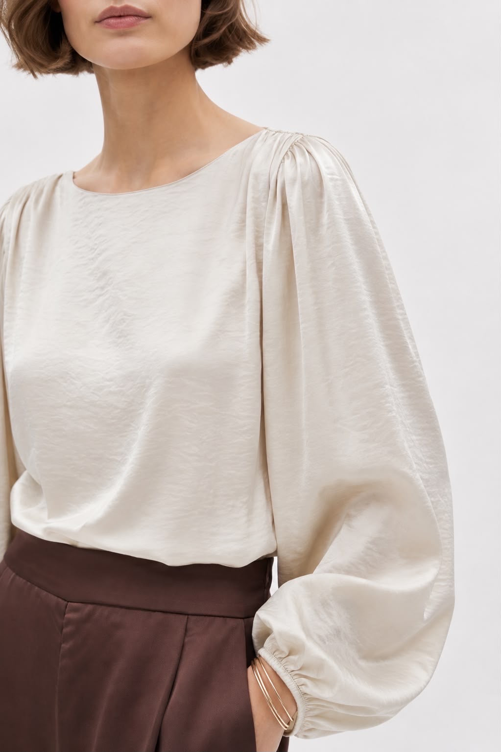 Blusa Satinada Bloom