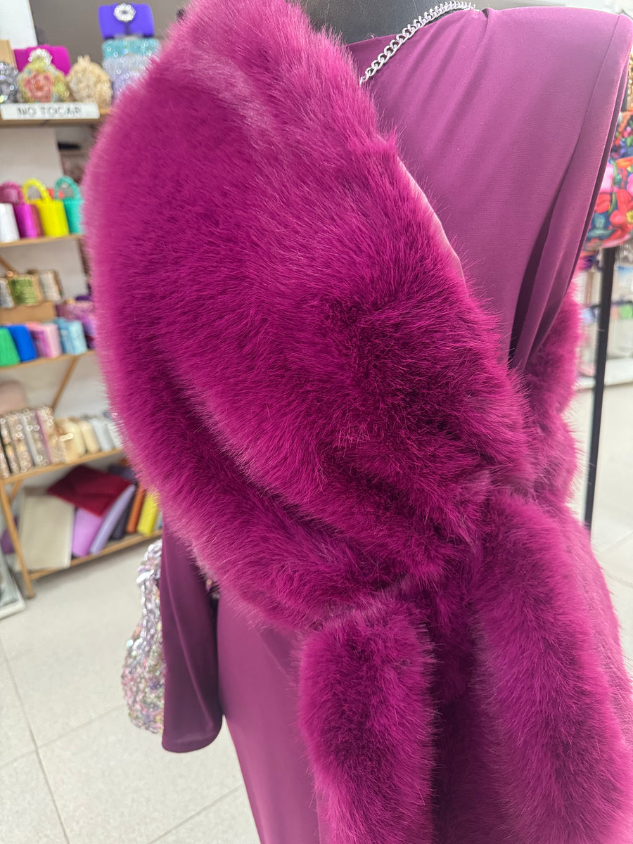 Estola Pelo Sintético en 12 COLORES DISPONIBLES
