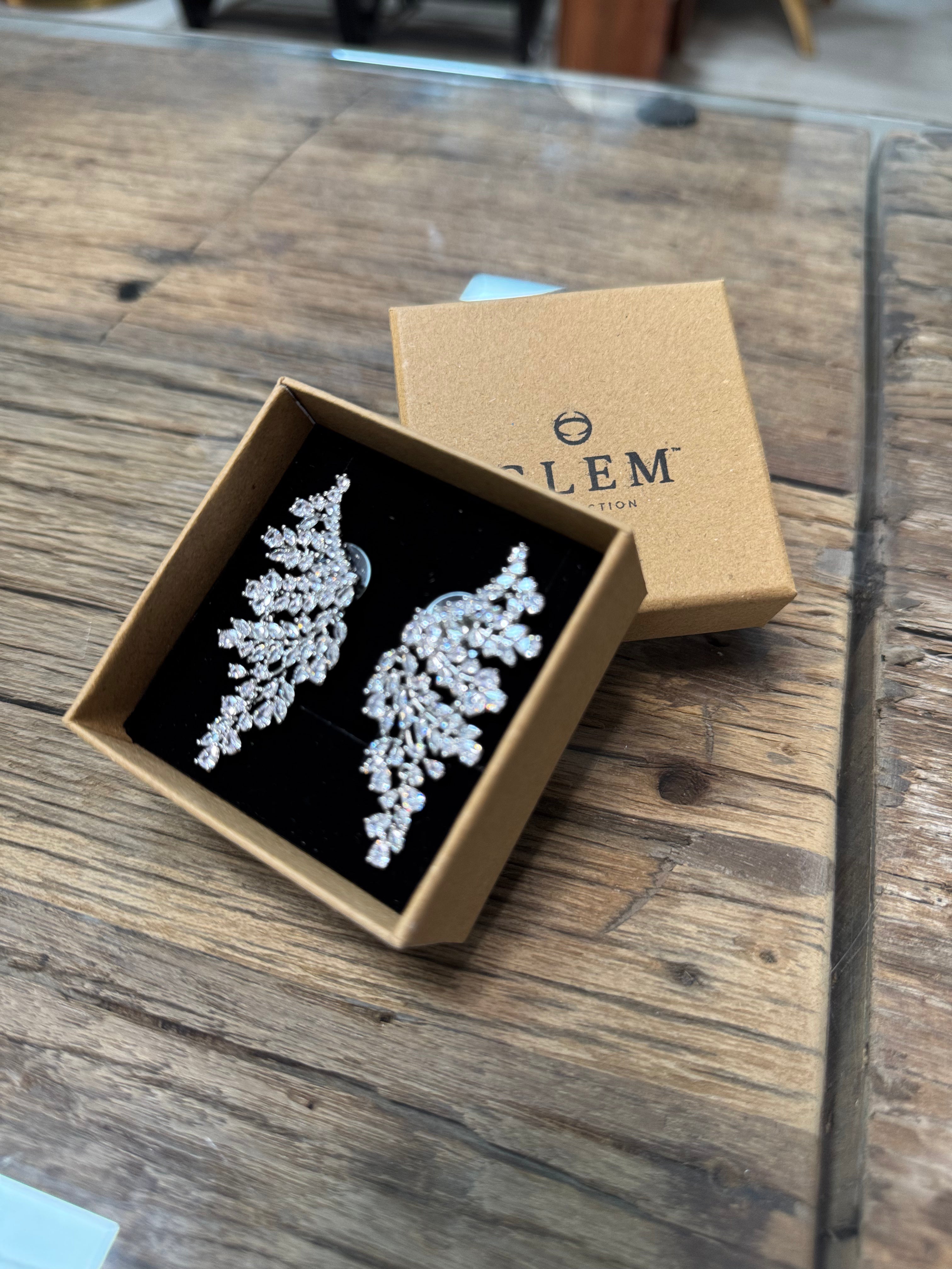 Pendientes Cristal Alas