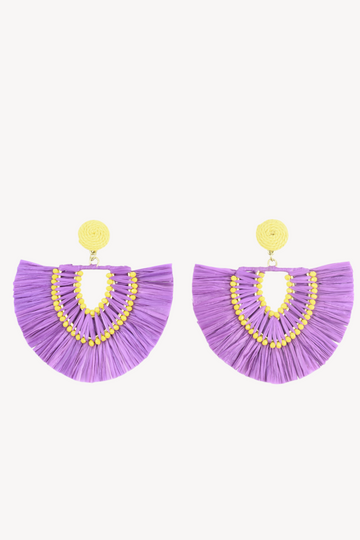 Pendientes Rafia Latido