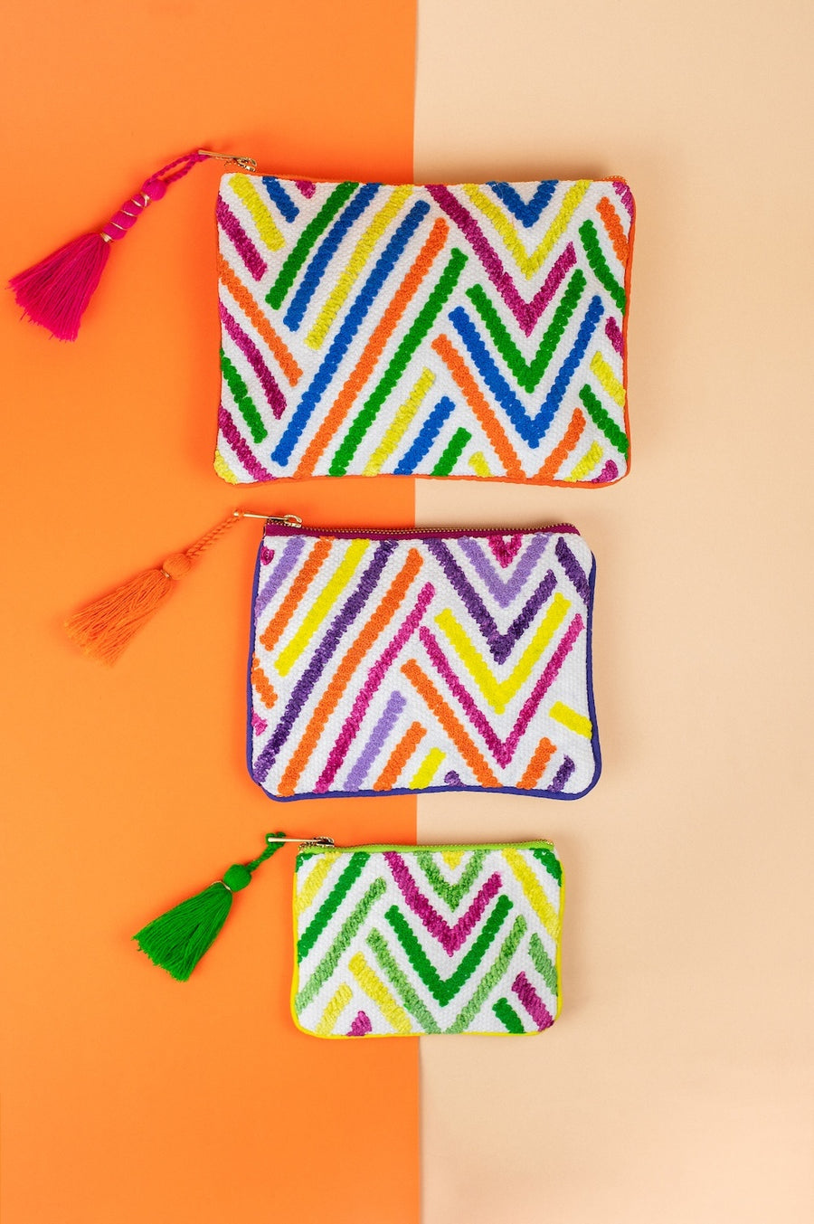 Conjunto Tres Neceser Zigzag