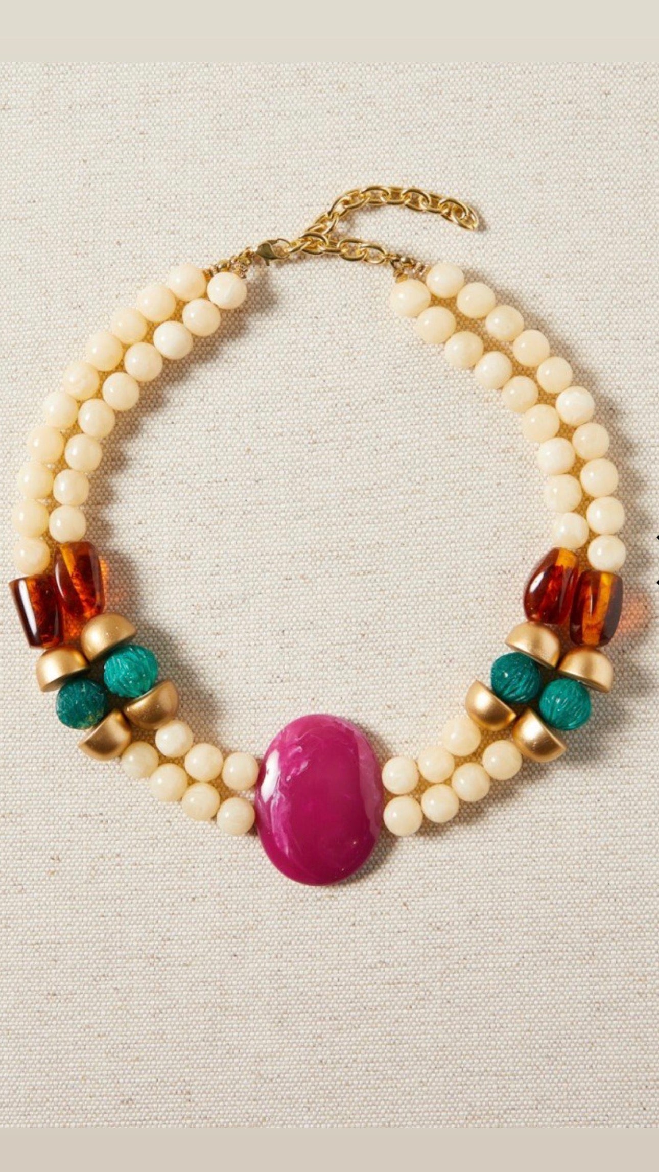 Collar Corto Medallón Latido