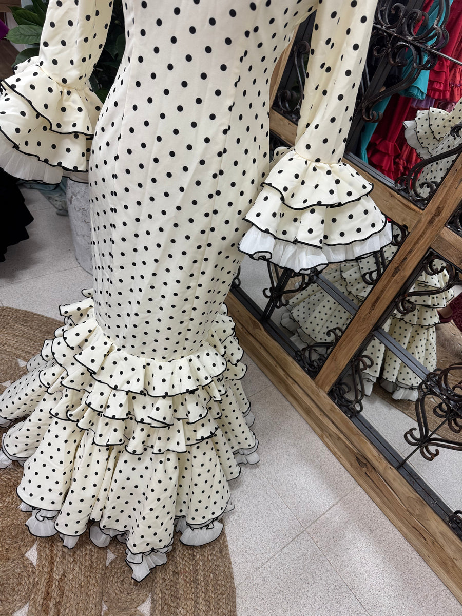 Vestido Macu Beig lunar Negro