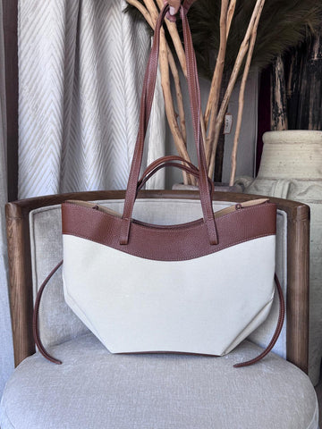 Bolso Piel Terracota Camel