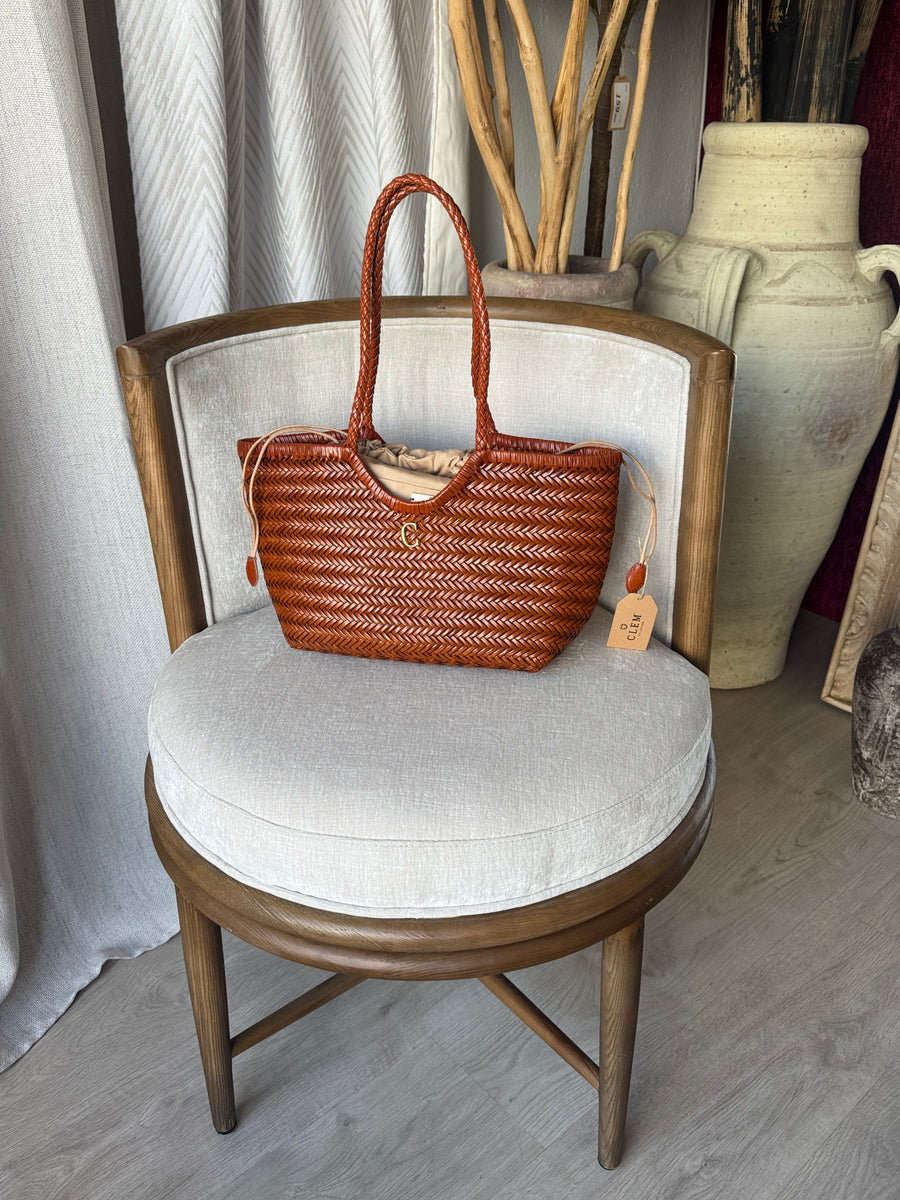Bolso Piel Trenzada Akila