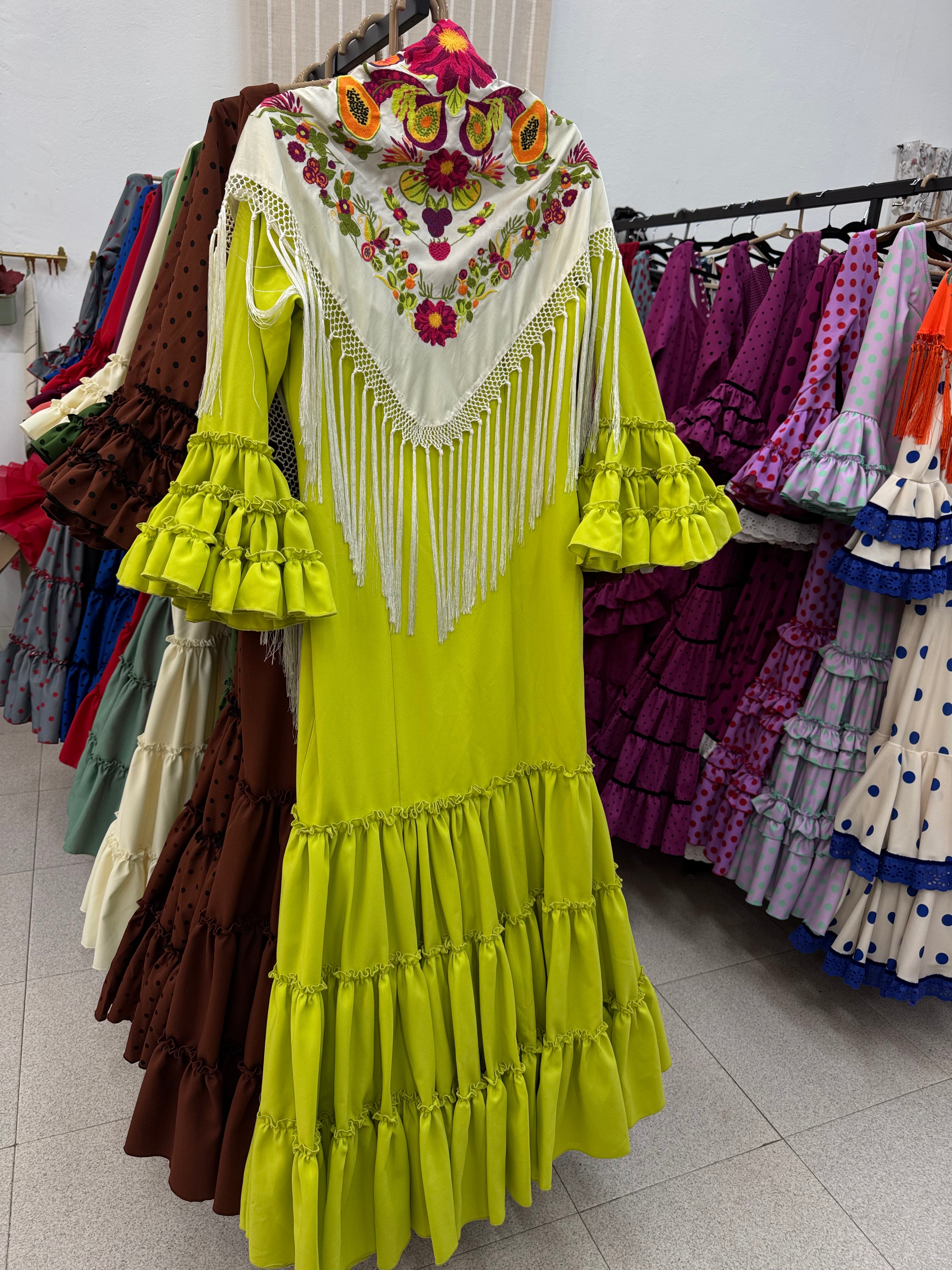 Traje Flamenca Córdoba Lima T.42