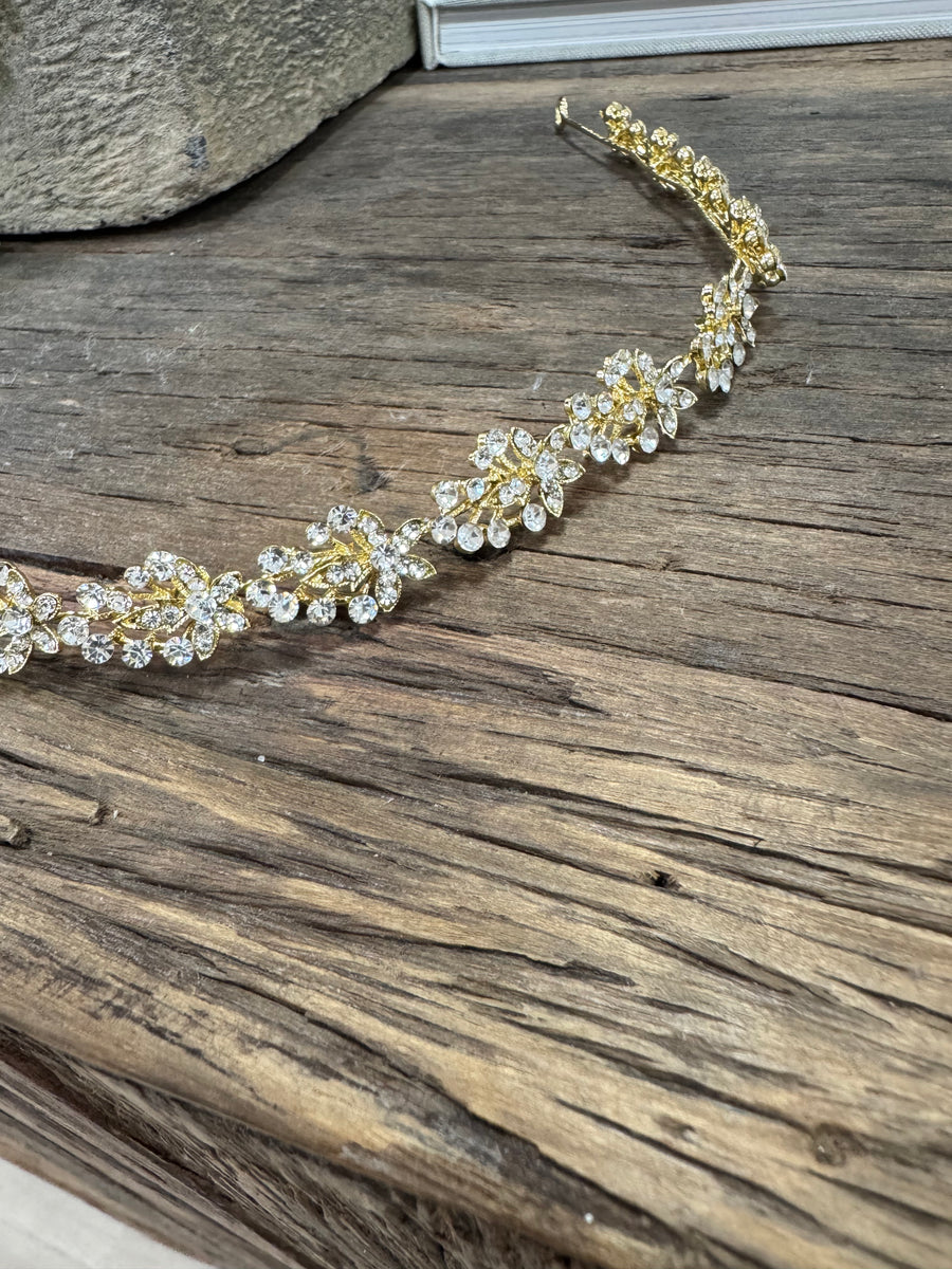 Tiara Diani Cristal Oro