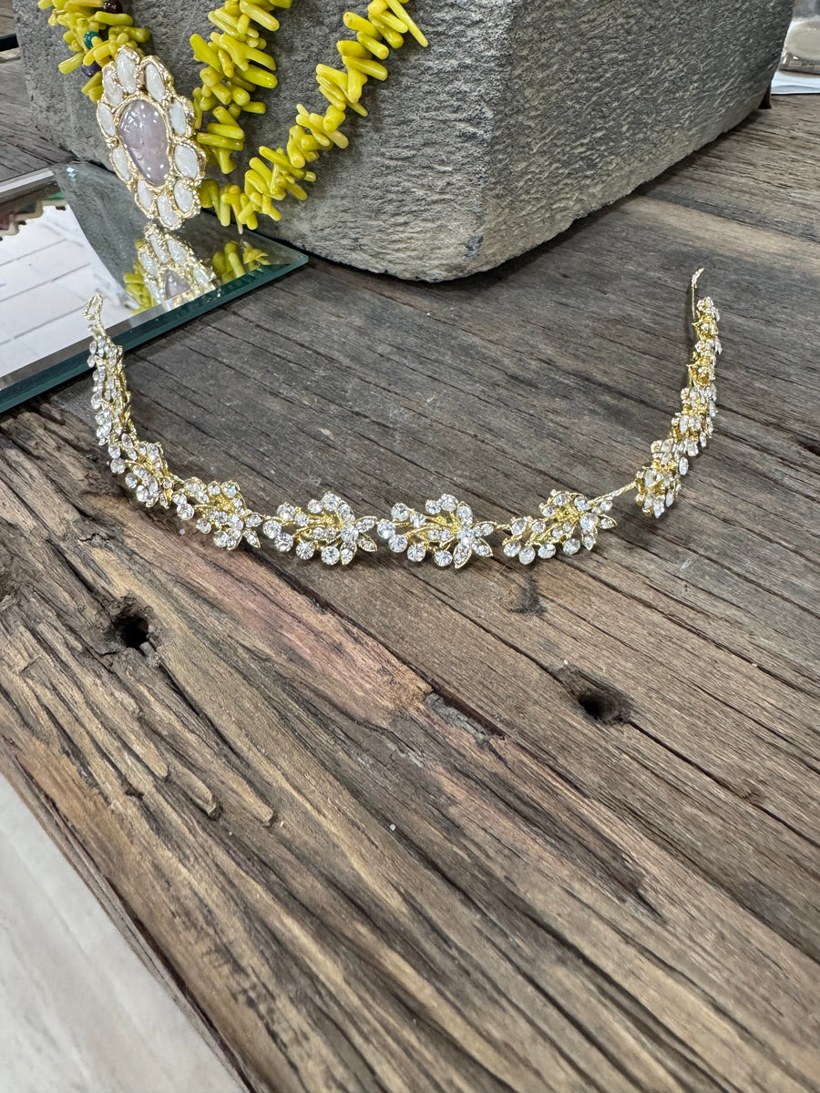 Tiara Diani Cristal Oro