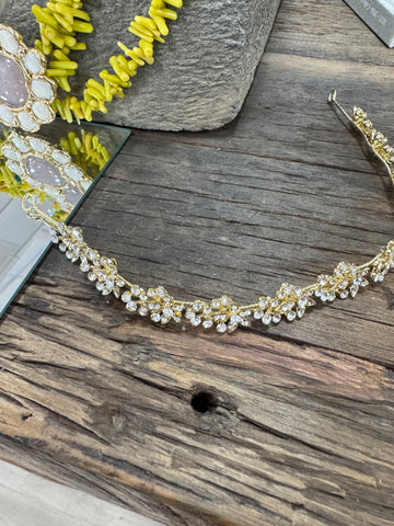 Tiara Diani Cristal Oro