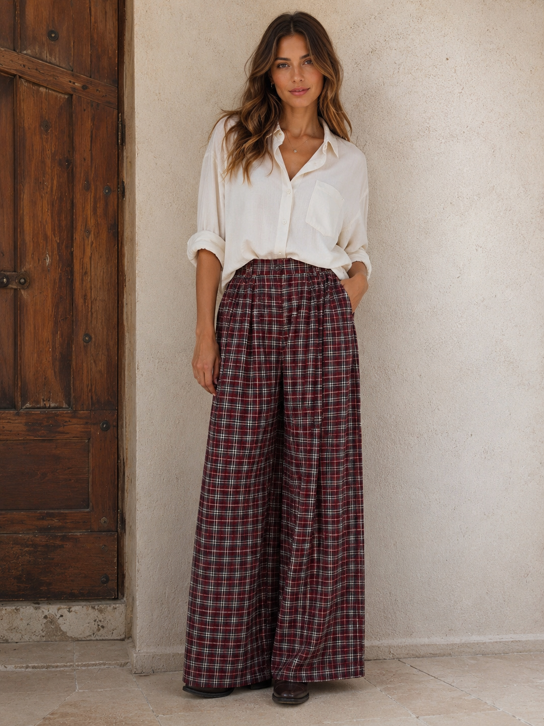 Pantalón Cuadros
