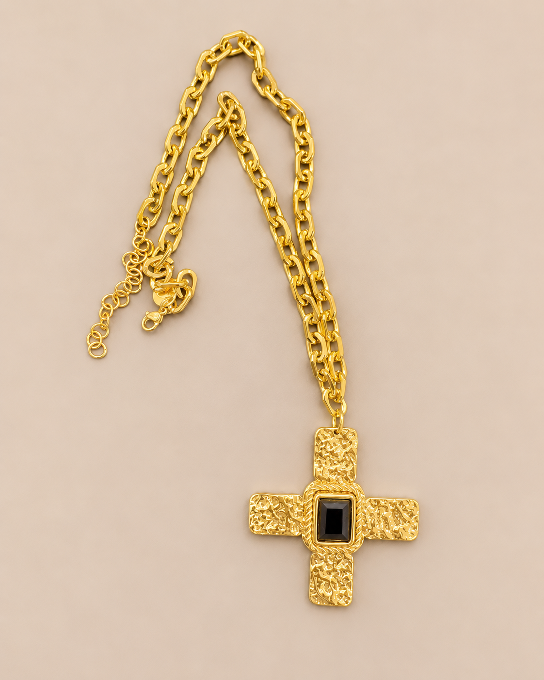 Colgante Cruz Cristal T