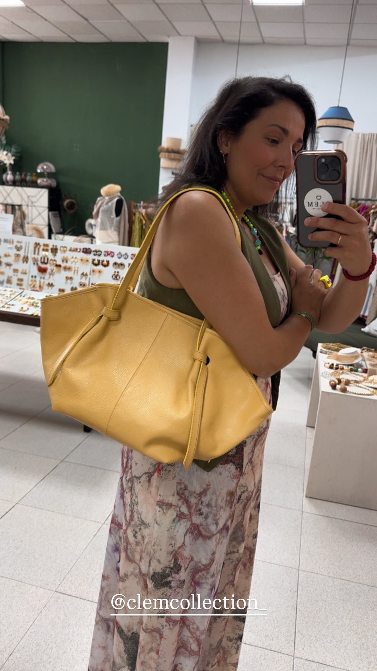 Bolso Piel Azura Beig