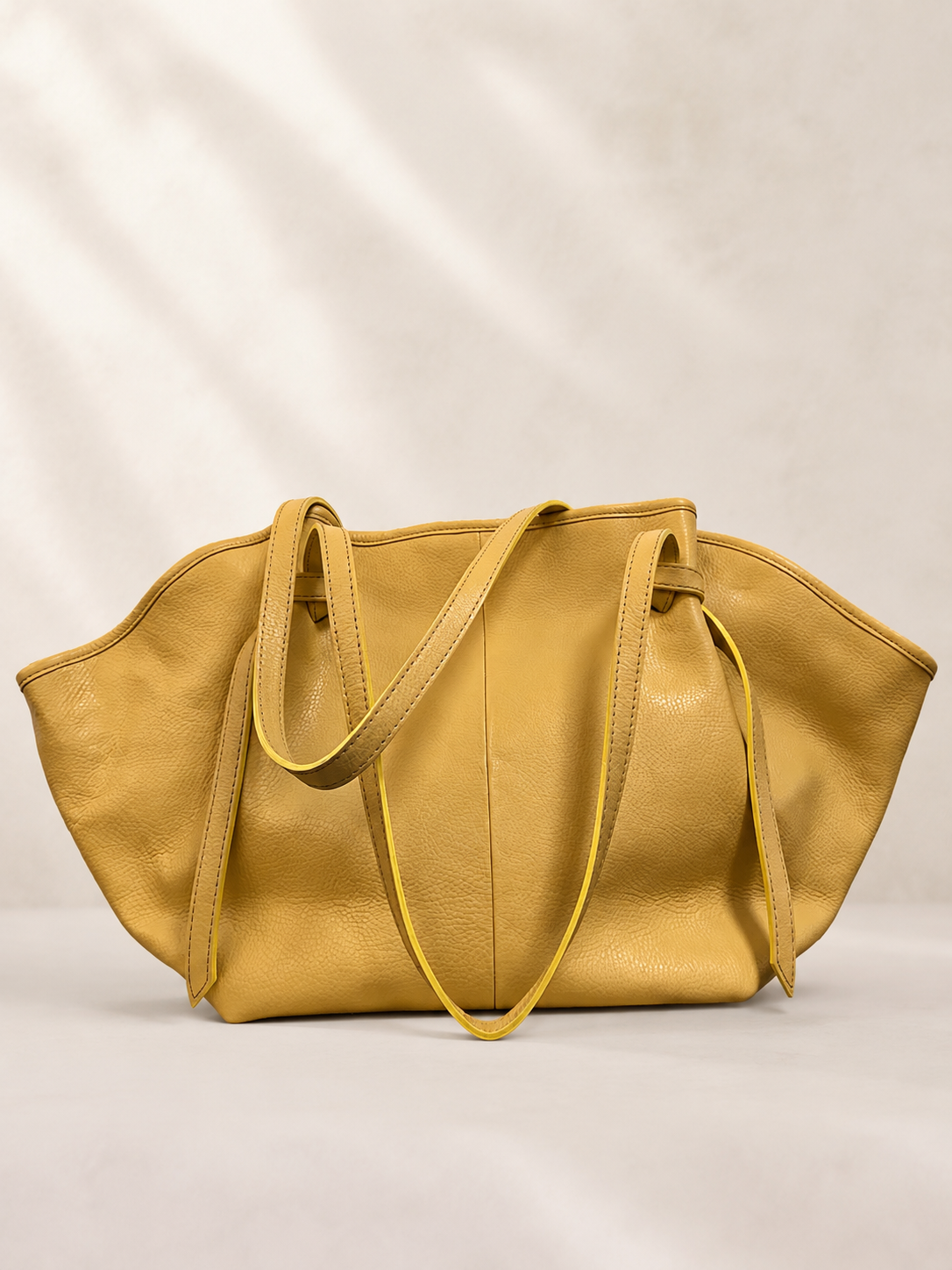 Bolso Piel Azura Amarillo
