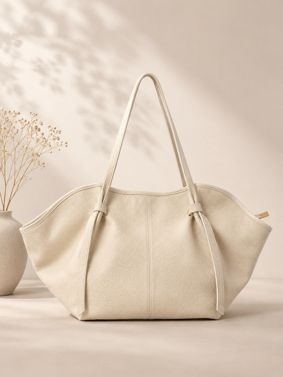Bolso Piel Azura Beig