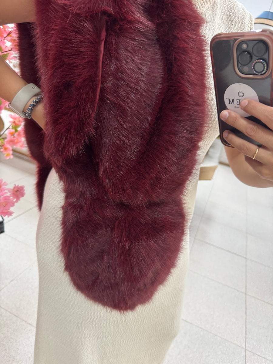 Estola De Pelo Peludi en 10 COLORES DISPONIBLES