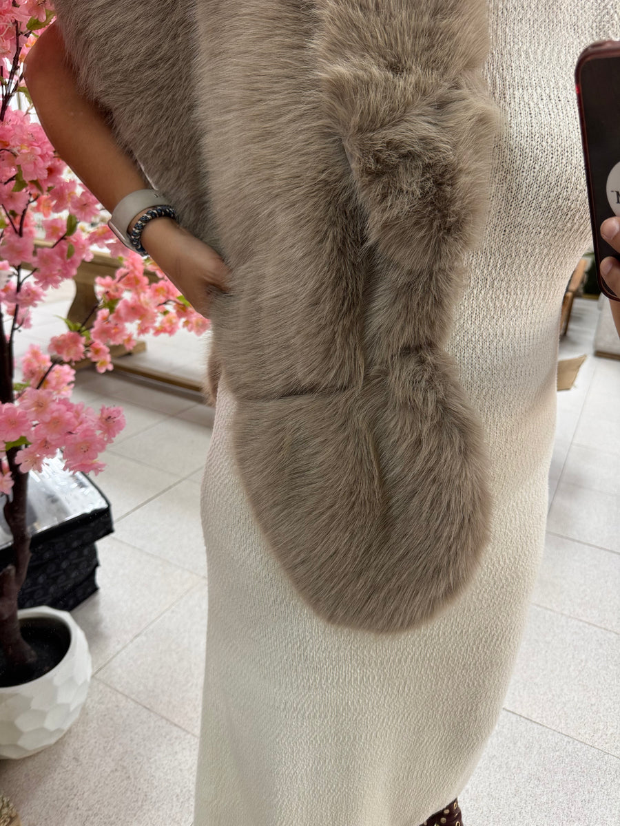 Estola De Pelo Peludi en 10 COLORES DISPONIBLES