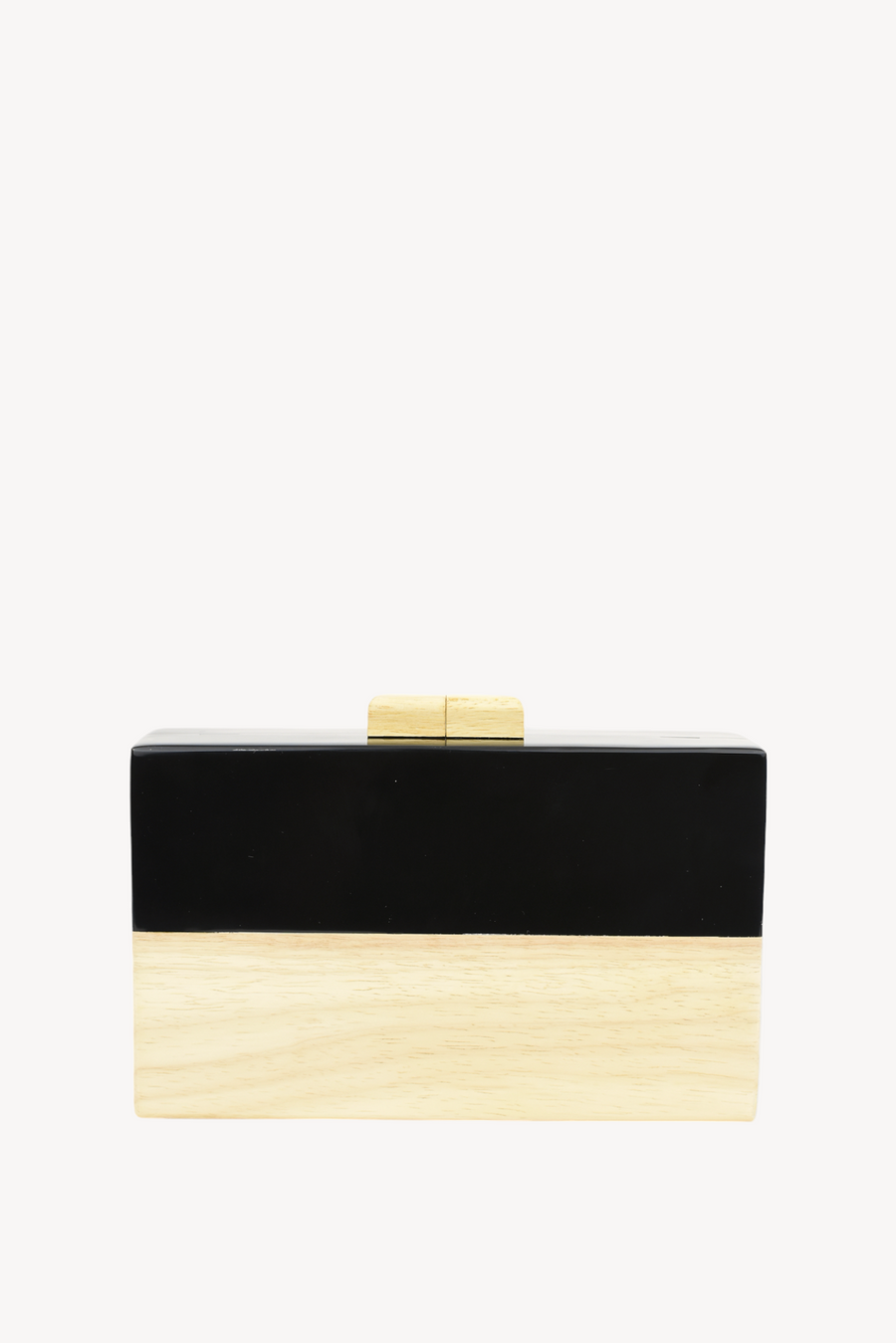 Clutch Negro Madera