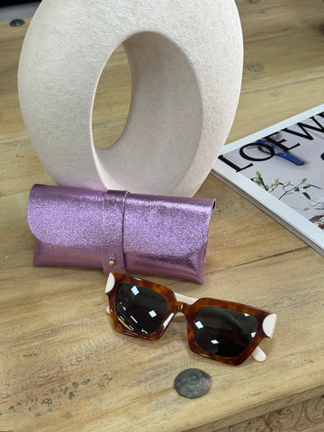 Funda de Piel Gafas