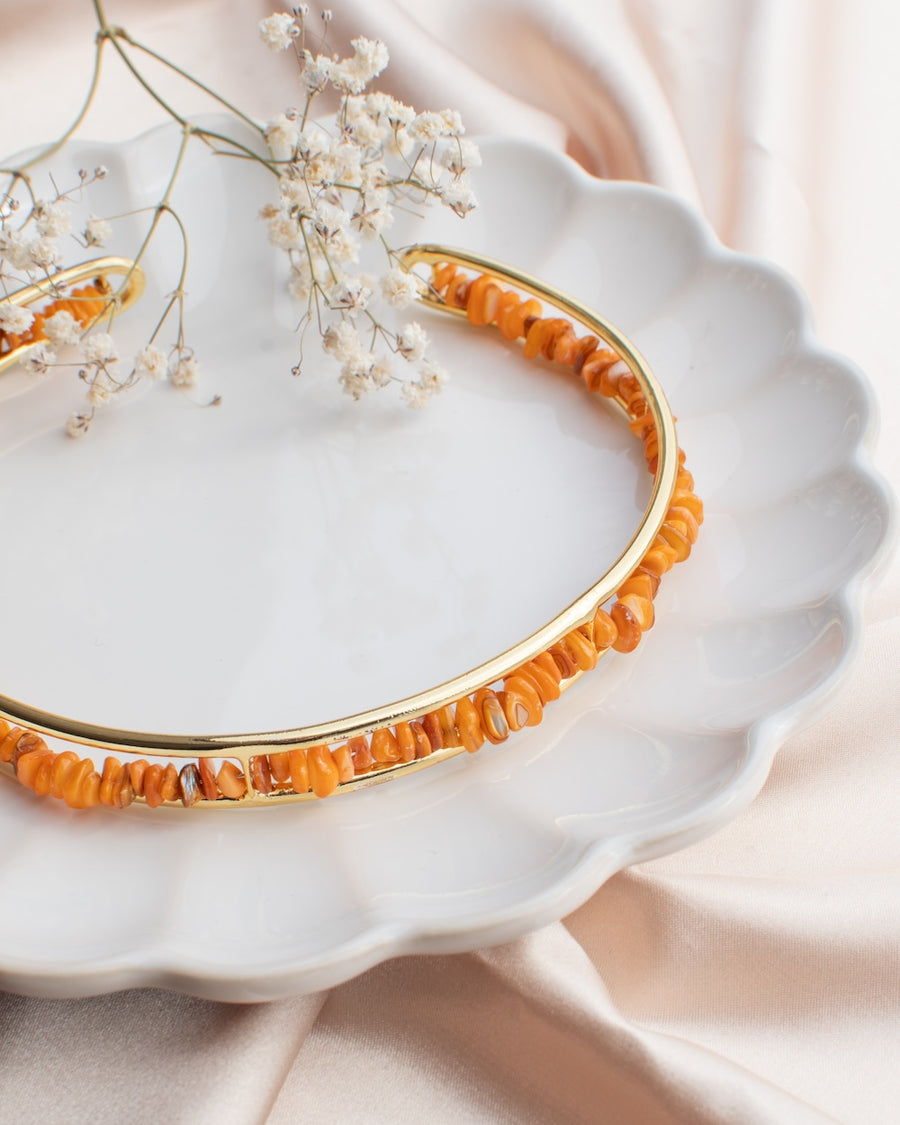 Choker Mallorca Naranja