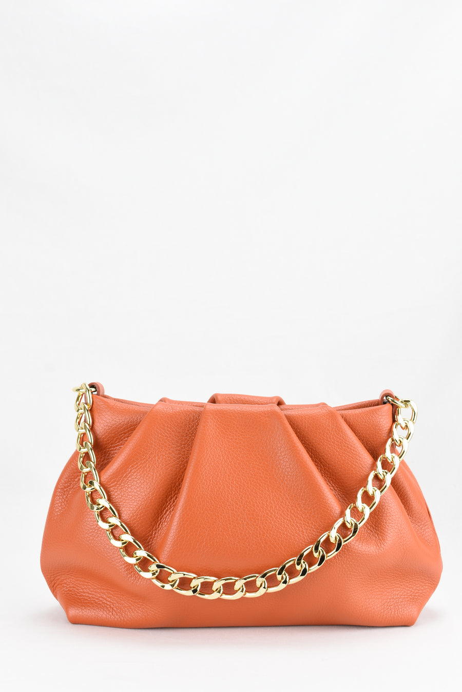 Bolso Piel Paris Naranja