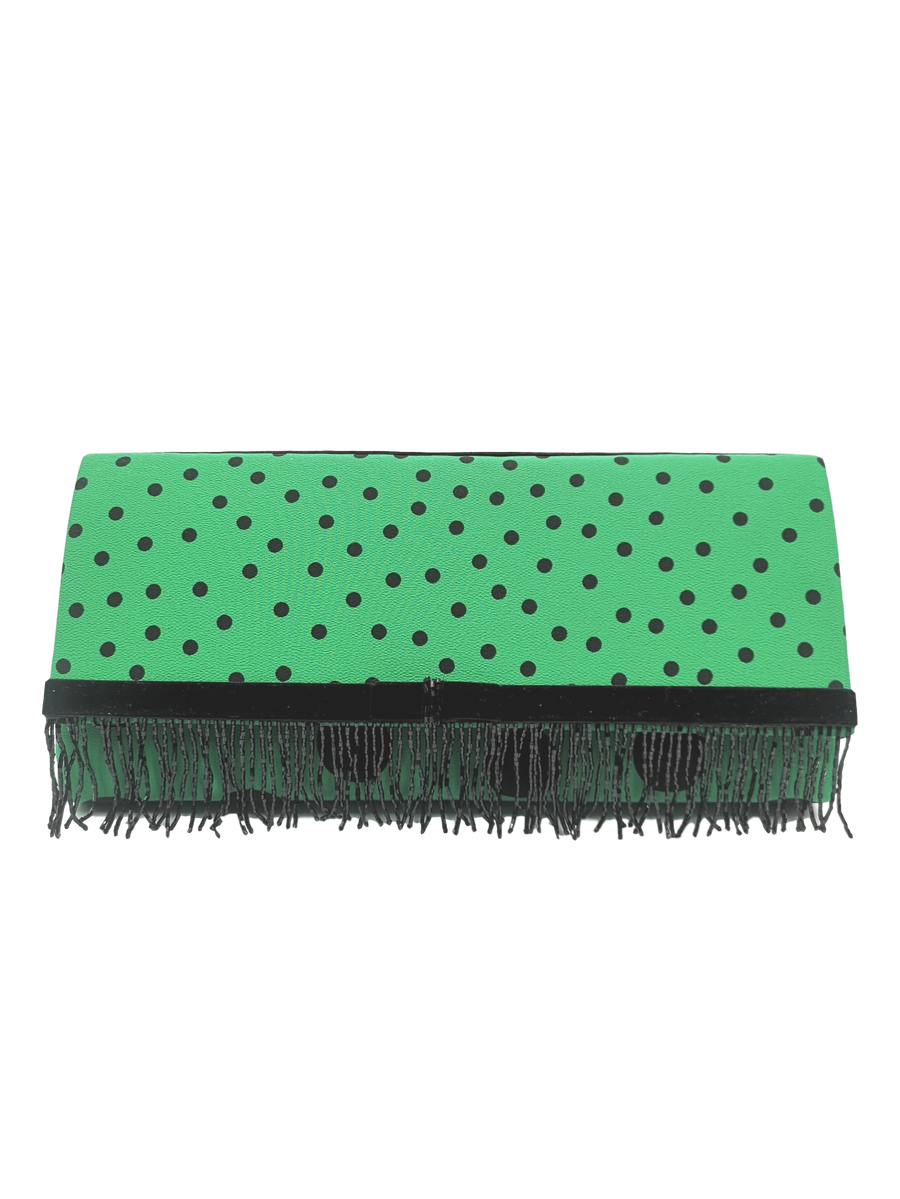Cartera Lunar Verde y Negro