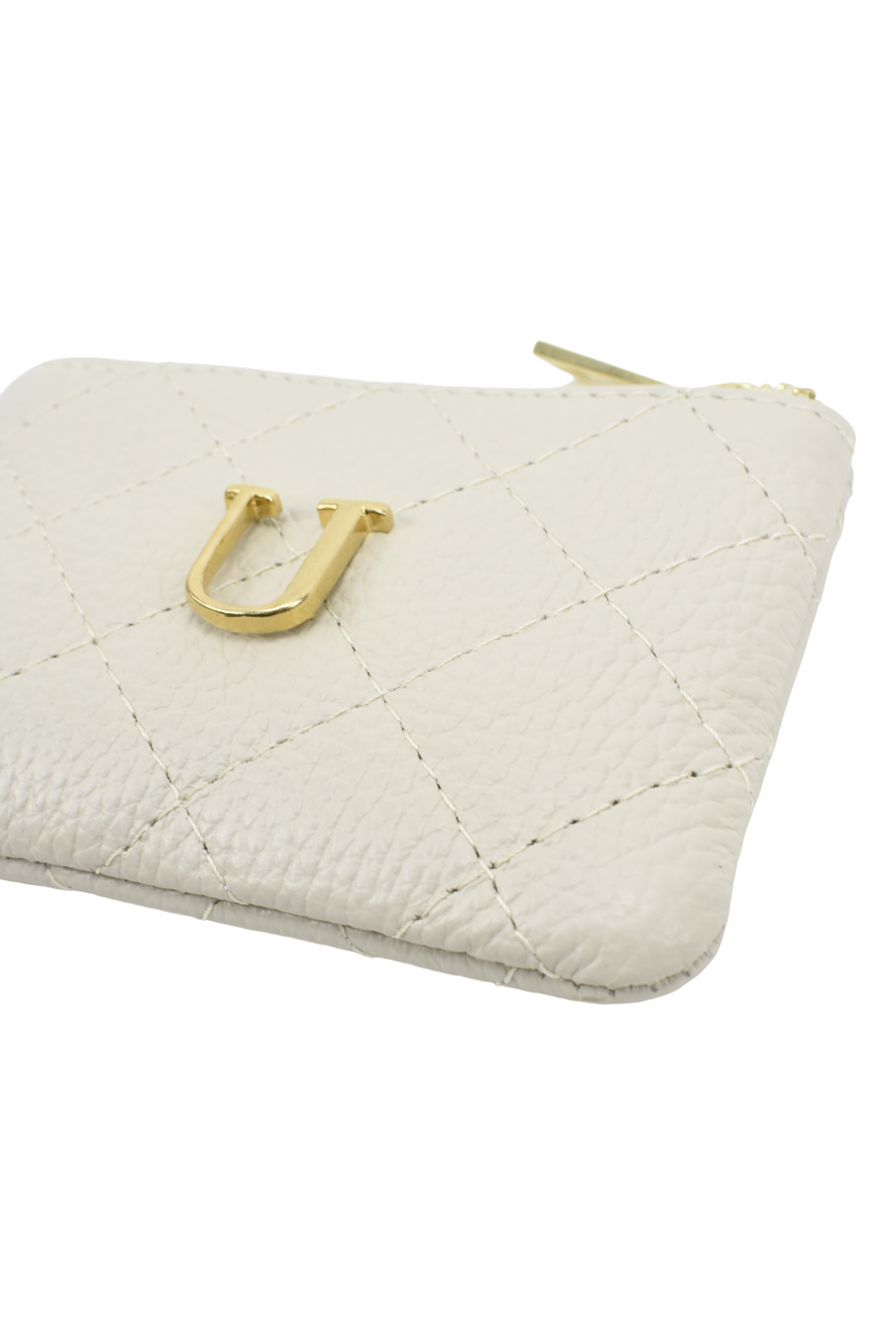 Monedero Piel Beige