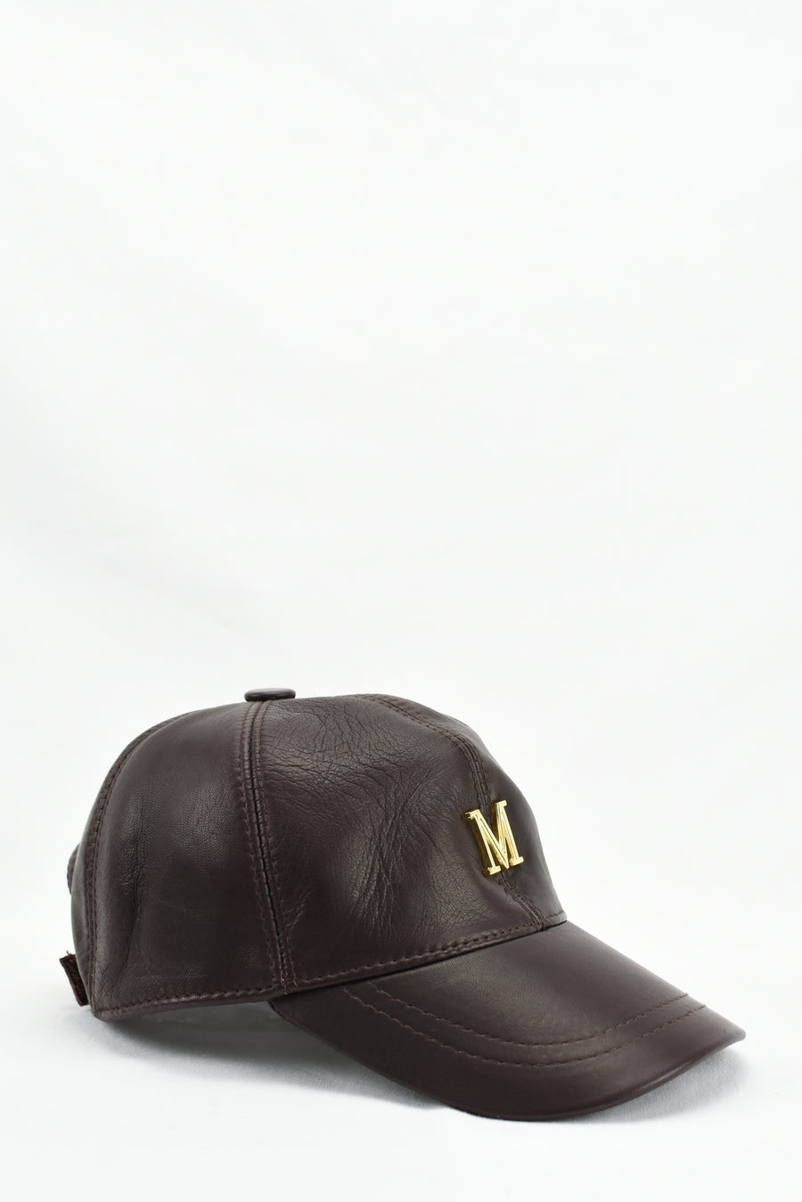 GORRA PIEL Burdeos