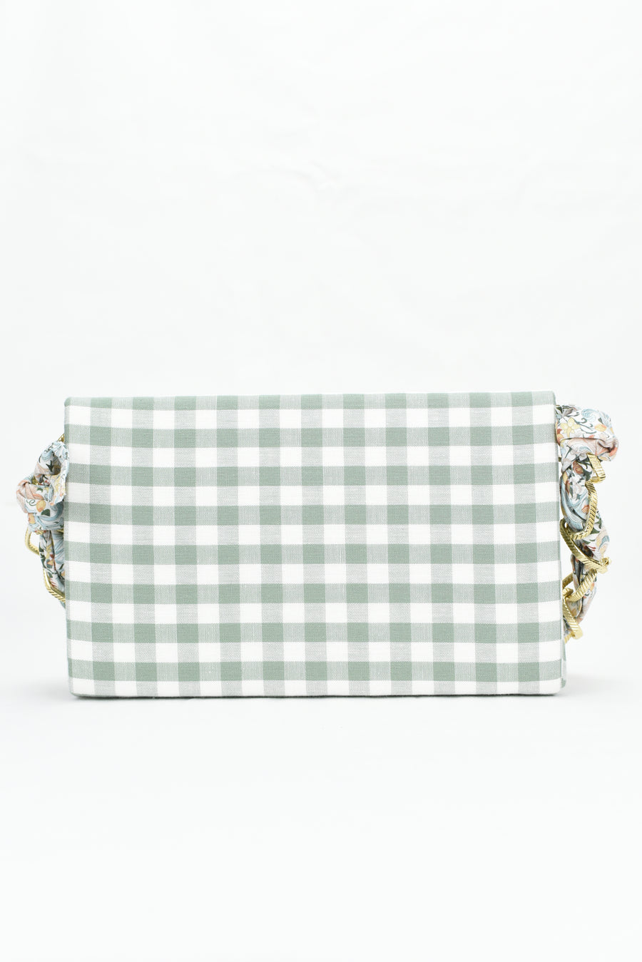 Cartera Dalí Vichy Verde Agua