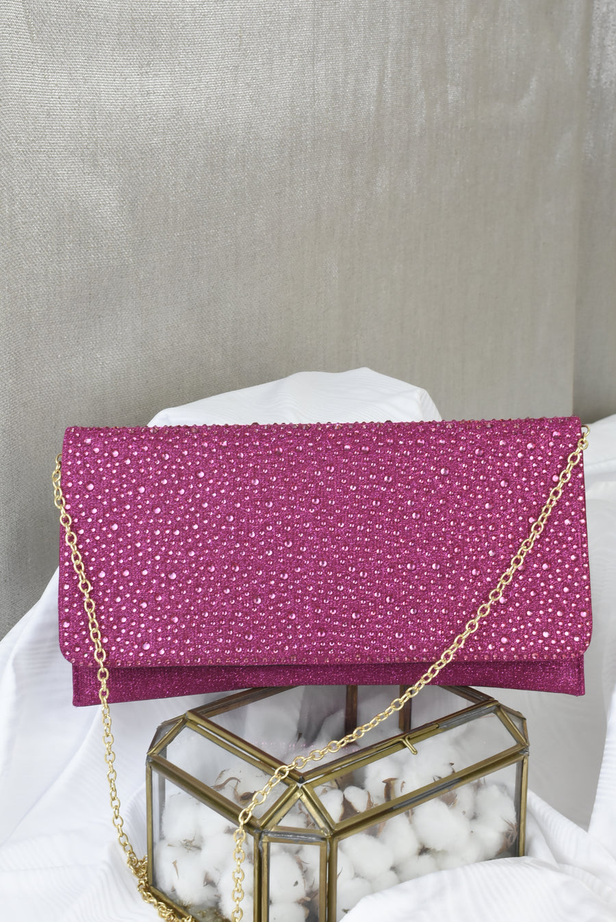 Cartera Joya Fucsia