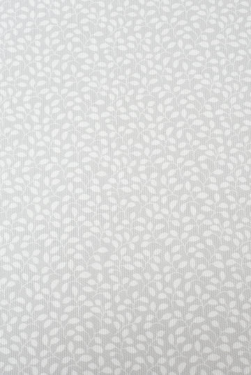 Tejido Piqué Gris Hojas