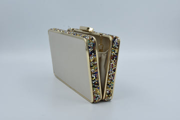CLUTCH NUDE ORO RUBI