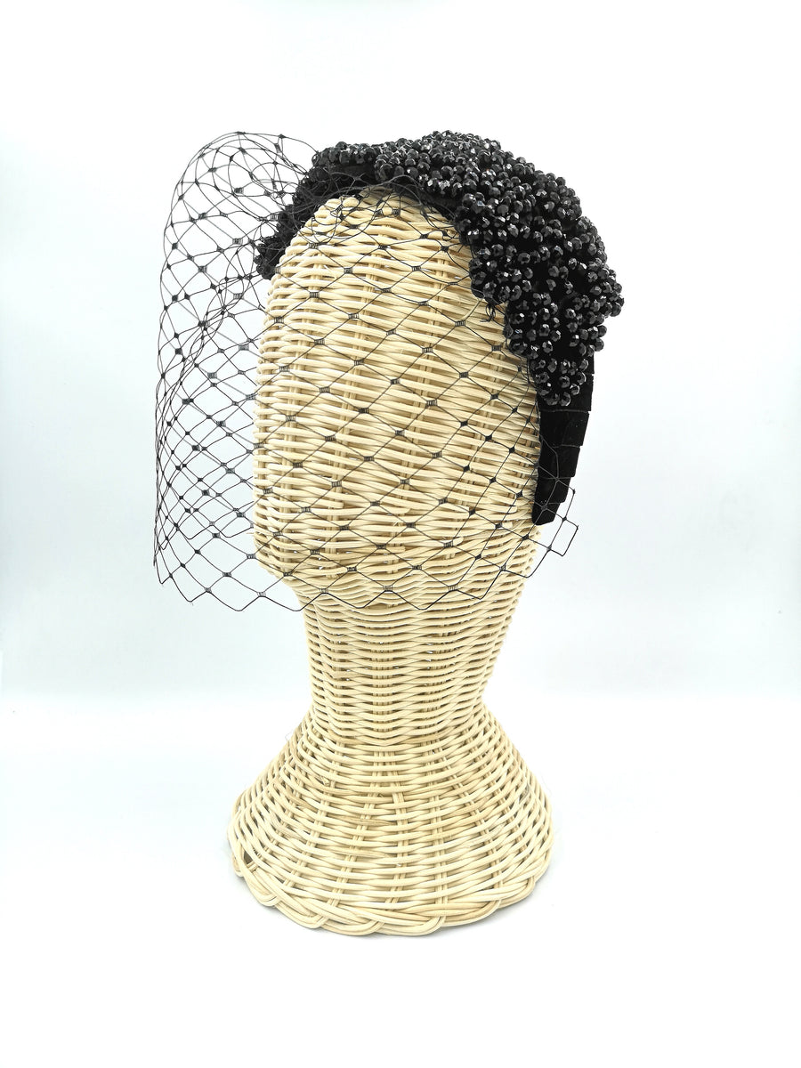 Diadema Joya Luxe Negro